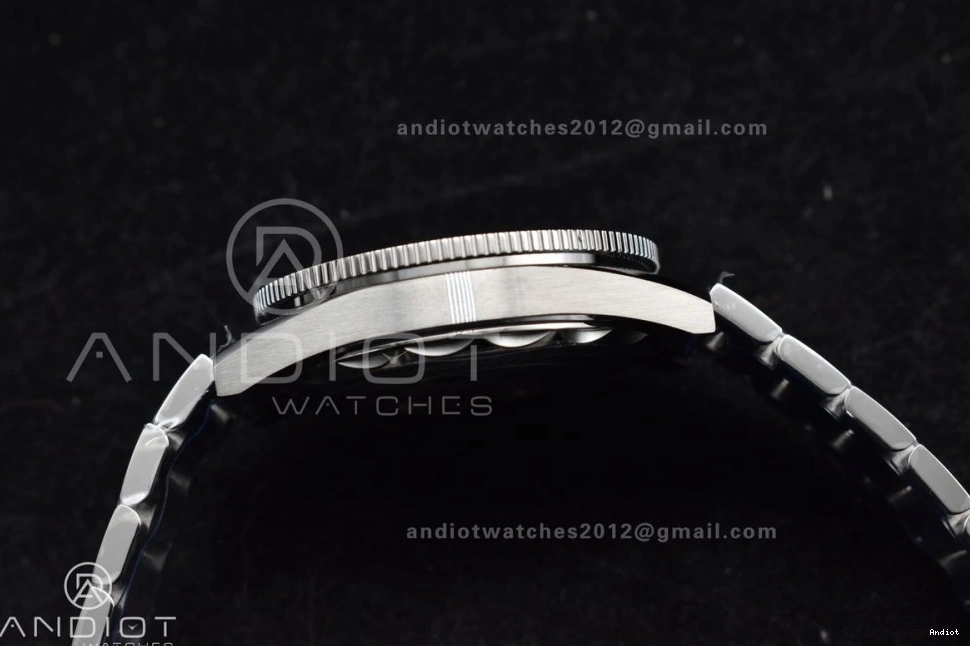 Best Super SS 1:1 300 Edition Heritage Black VSF Seamaster Clone A8912 on Bracelet Dial 0104